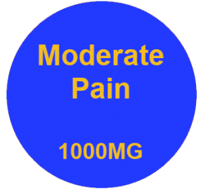 CBD OIl Dropper dosage - Modertate Pain 1000MG