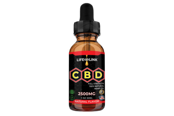 CBD Oil 2500 mg Organic Max Strength